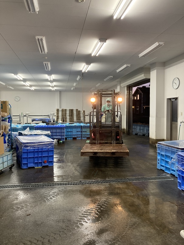 工場内は清潔感がありキレイ