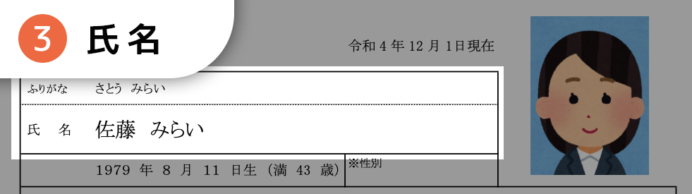 氏名