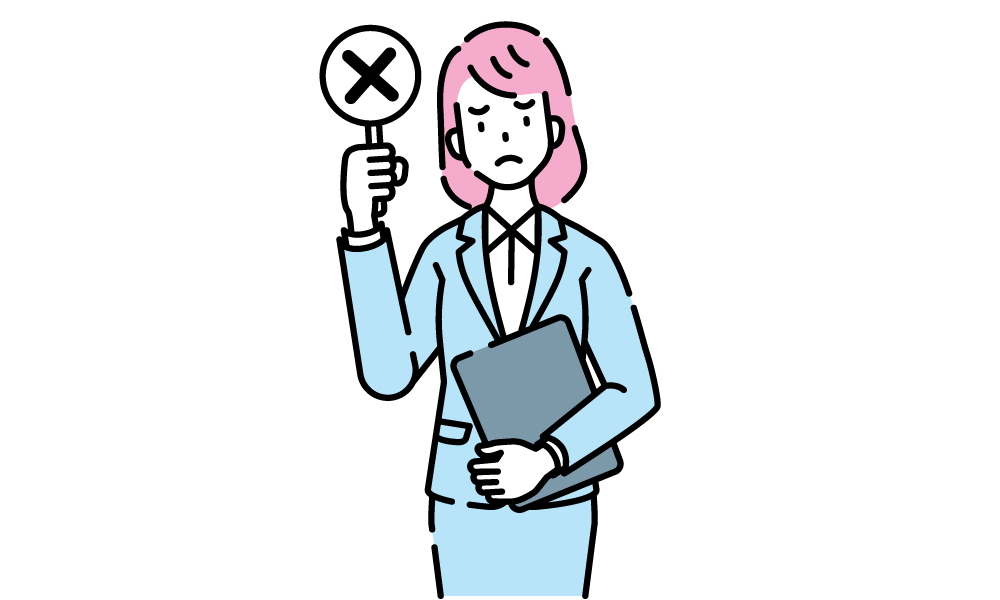職務経歴書の悪い例