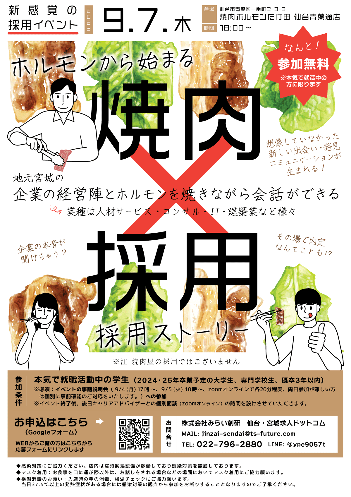 焼肉採用2023