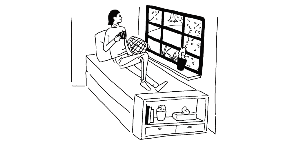 落ち込んだ日はあえて何もしない